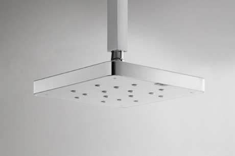 BubbleSpa overhead shower, ceiling mounted